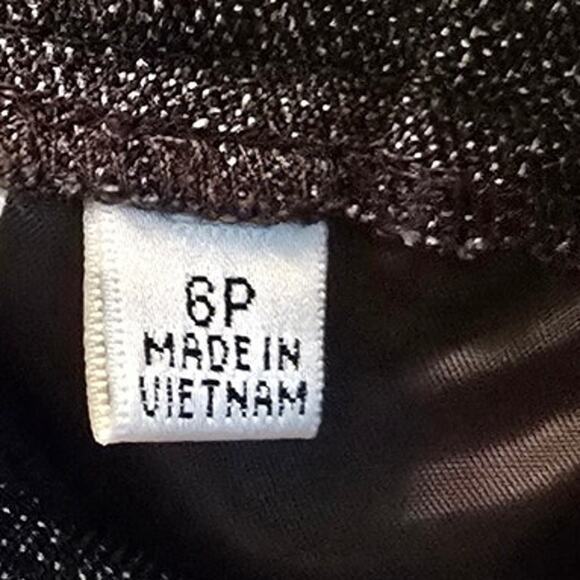 Le Suit Petite Tweed Look Grey Lined Pants Size Ladies 6p EUC 100% polyester - Picture 11 of 12